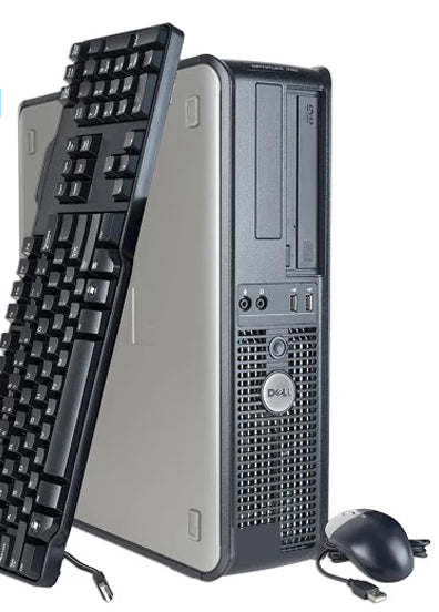 Dell Optiplex Business Desktop Computer - Intel Core i5, 4GB RAM, 500GB HDD, Windows XP Pro, Keyboard & Mouse Included - Perfect for Office Work, Home Computing & Small Business Use