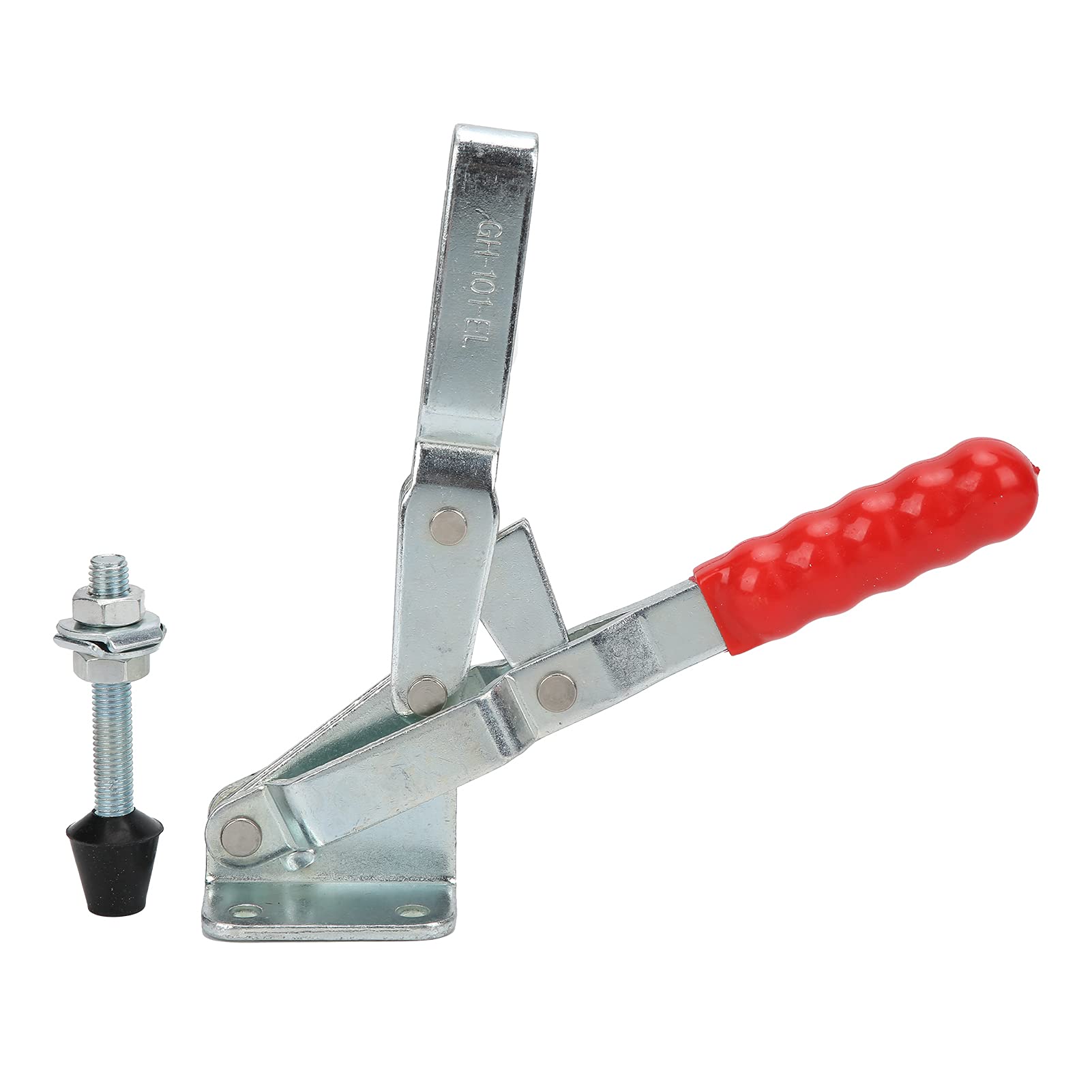 Heavy Duty Toggle Clamps 815lb for Woodworking & Lathe - Secure Vertical Fixture for Workbenches