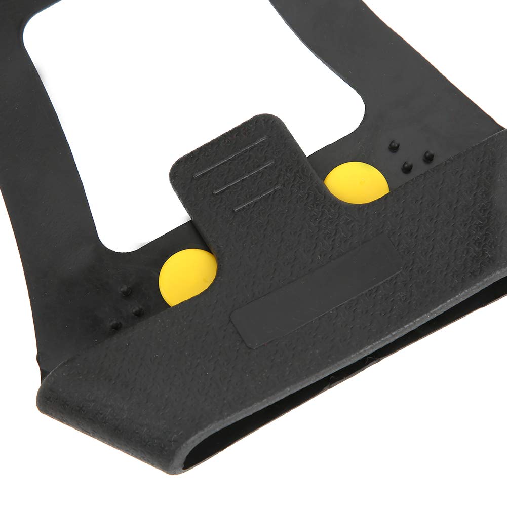 Stainless Steel Ice Cleats with Spikes - Anti Slip Snow Grips for Walking, Jogging & Hiking - Perfect for Winter Trails, Icy Sidewalks & Mountain Climbing