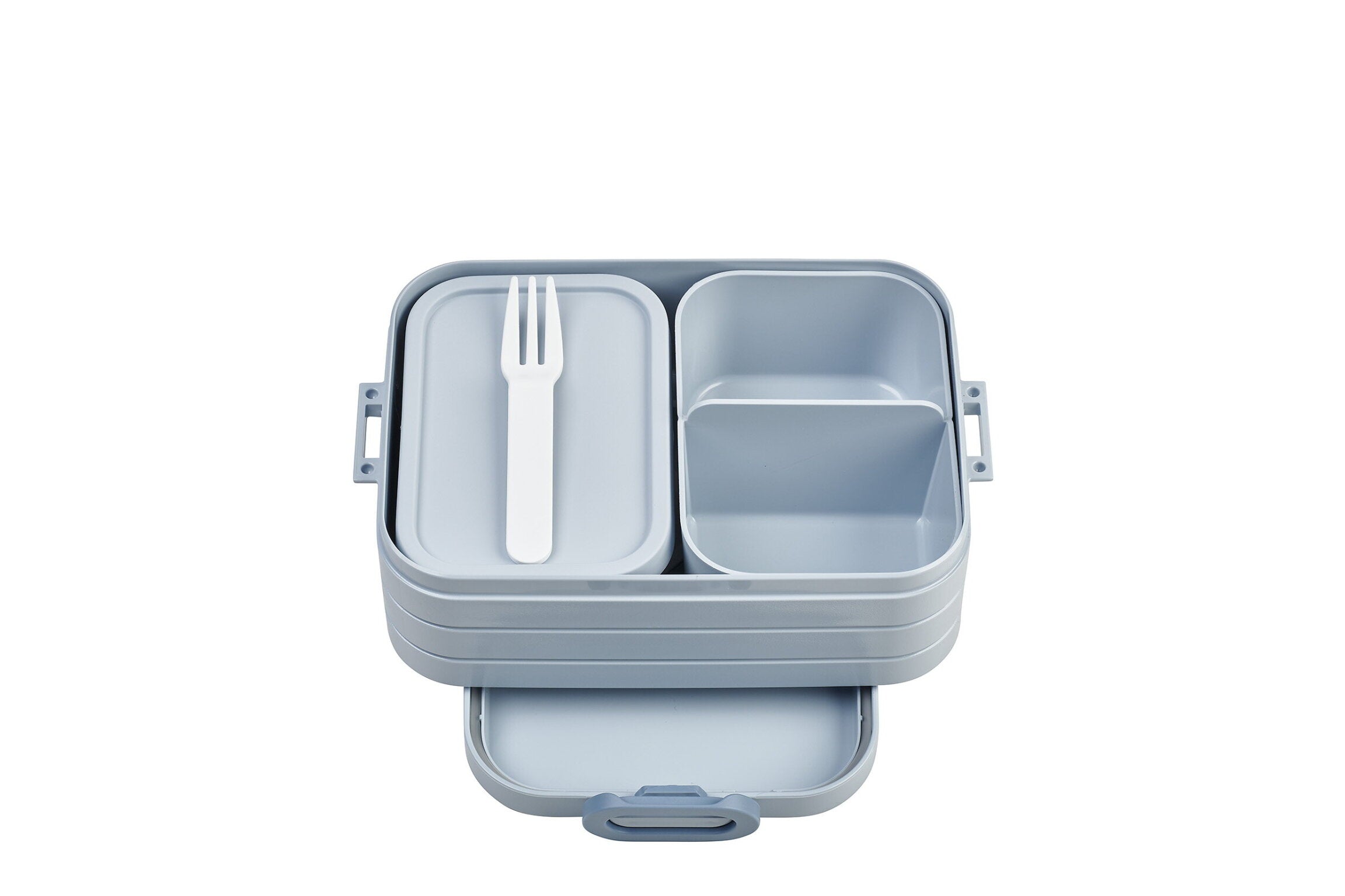 MEPAL Bento Lunchbox Midi - Eco-Friendly 3-Compartment Meal Prep Container for Adults & Kids - Perfect for School, Office, Picnics & Travel