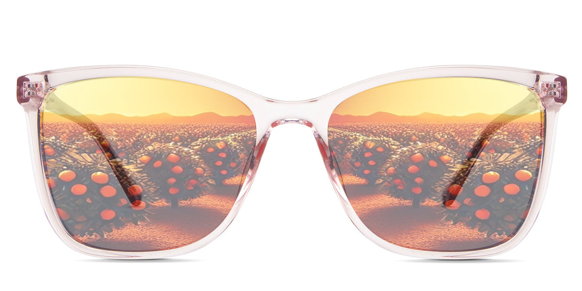 Yassi Women's Prescription Tinted Glasses - Stylish & UV Protection Eyewear for Driving, Reading & Outdoor Activities