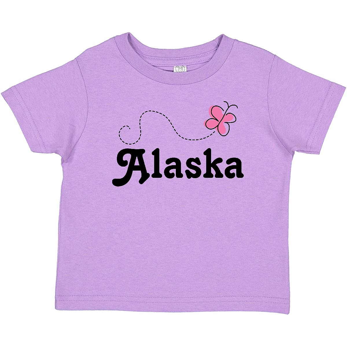 Inktastic Alaska Butterfly Baby T-Shirt - Cute Butterfly Graphic Tee for Infants & Toddlers - Perfect for Playdates, Family Photos & Everyday Wear