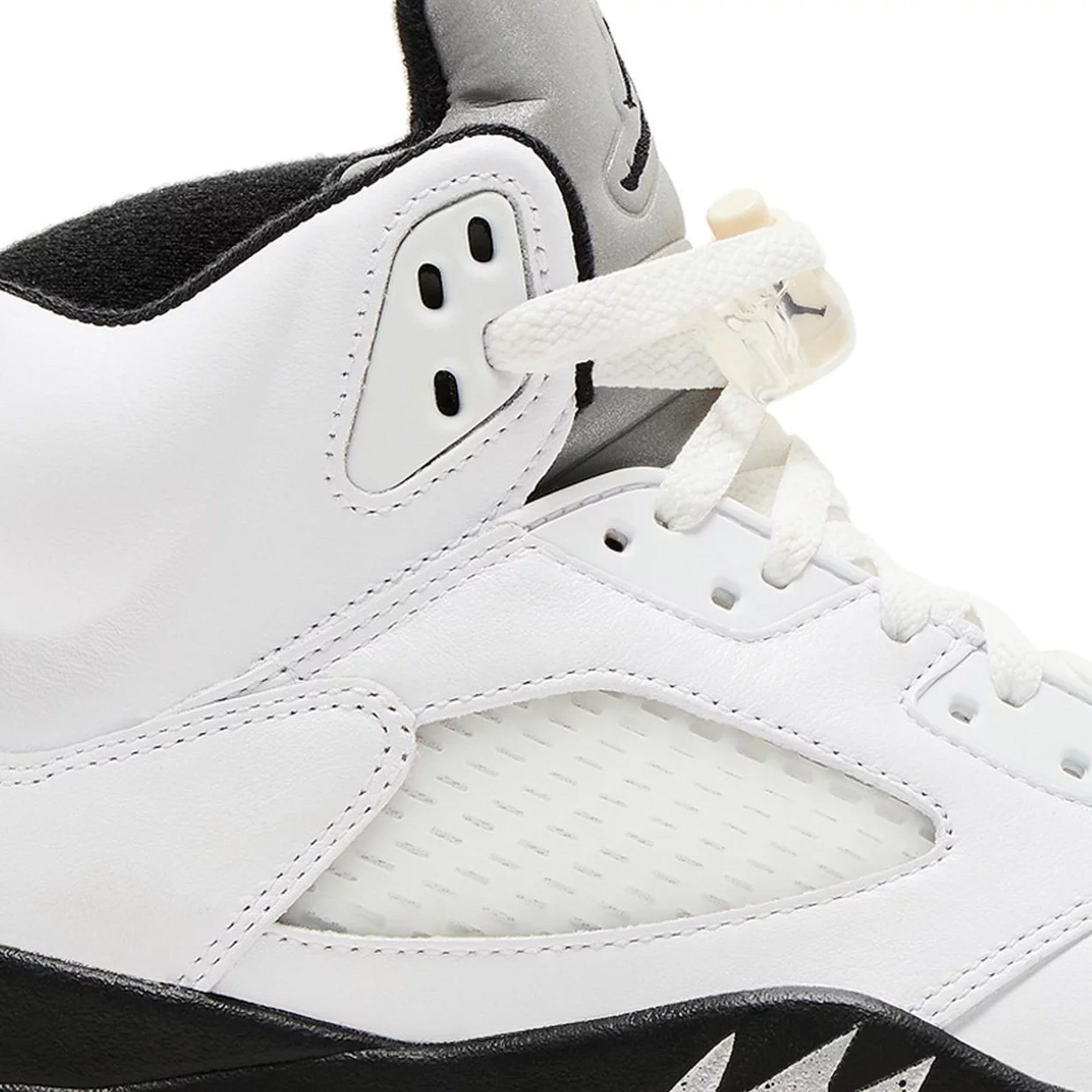Air Jordan 5 Retro 'Reverse Metallic' Basketball Shoes 2024 Edition - Men's High-Top Sneakers for Casual Wear & Street Fashion