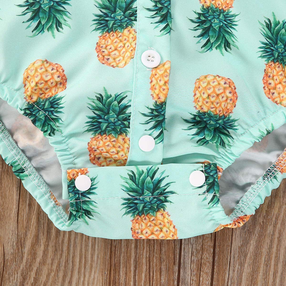 12-18 Months Baby Boy Floral Print Short Sleeve Romper Bodysuit - Gentlemen Style One-Piece Outfit for Newborn Infant (Yellow) | Perfect for Summer Outings, Photo Shoots & Special Occasions