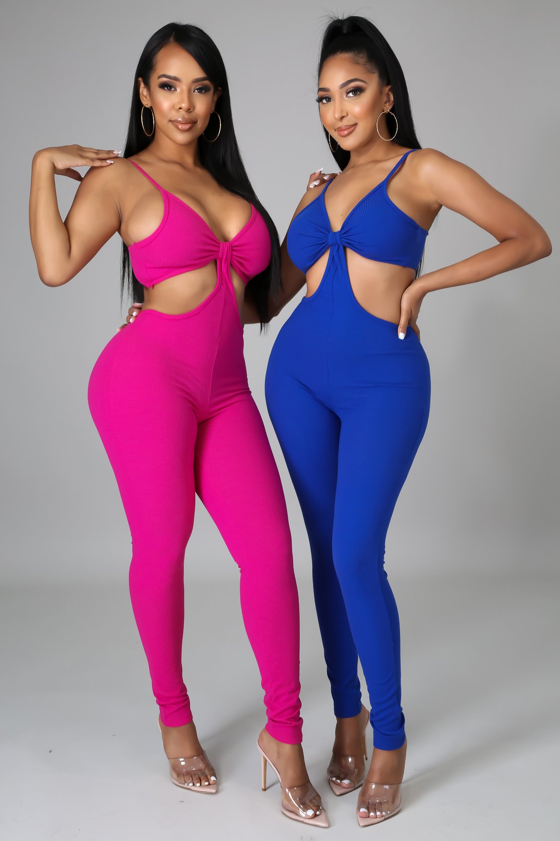 Laurel Women's Jumpsuit - Fuchsia Pink Romper for Casual Wear & Summer Outfits | Perfect for Beach, Party, and Date Night