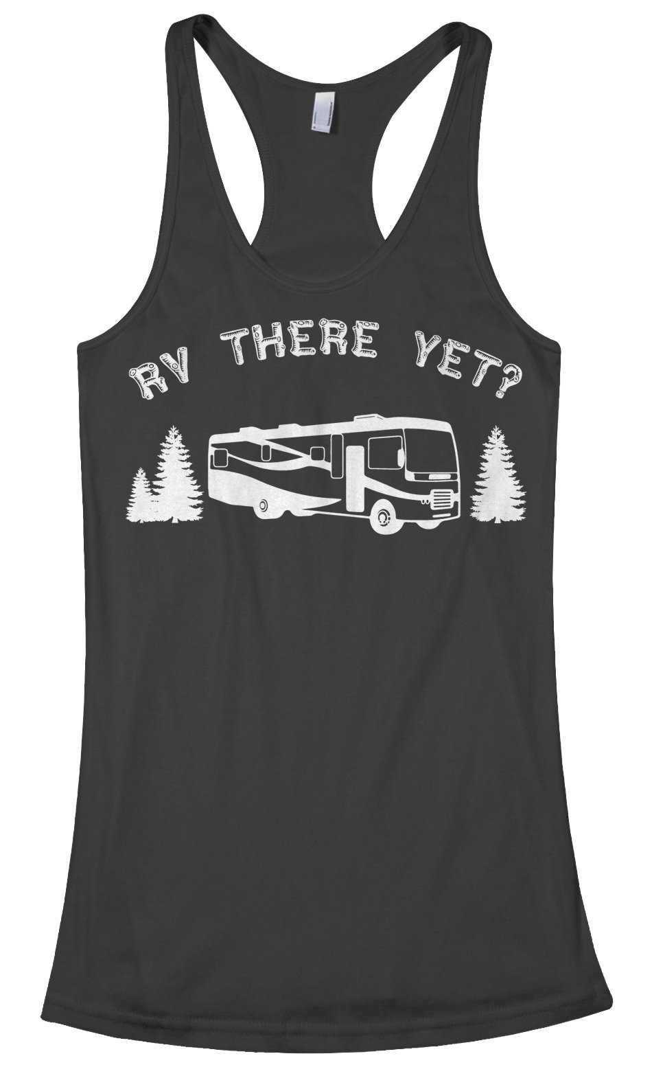 Threadrock Women's RV There Yet? Racerback Tank Top - Comfortable Travel & Camping Shirt for Outdoor Adventures
