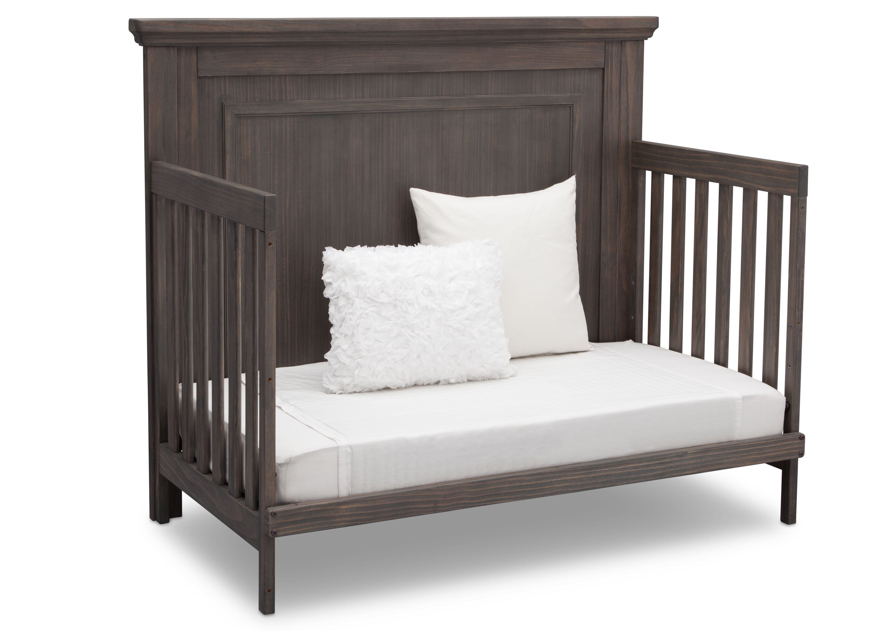 Paloma 4-in-1 Convertible Baby Crib - Toddler Bed, Daybed & Full-Size Bed - Safe & Stylish Nursery Furniture for Newborns to Teens - Perfect for Small Spaces & Modern Nurseries