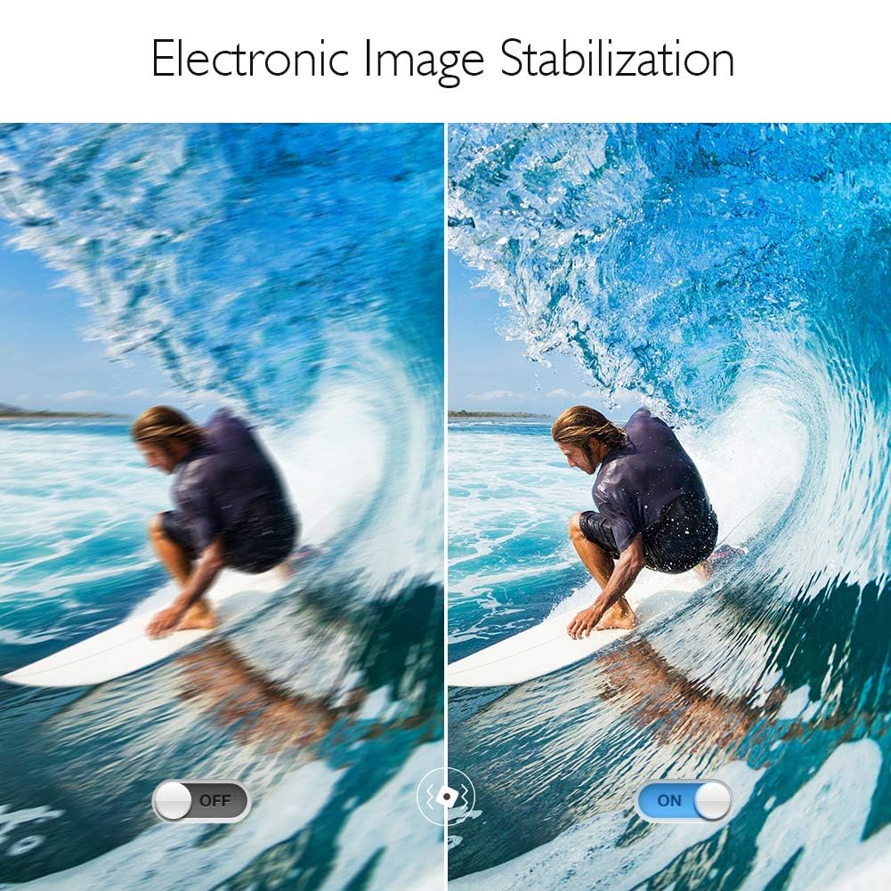 AKASO V50X Native 4K30fps 20MP WiFi Action Camera with EIS Touch Screen, 4X Zoom, 131ft Waterproof Underwater Camera, Remote Control Sports Camera with Floating Grip - Perfect for Diving, Surfing, Skiing & Outdoor Adventures