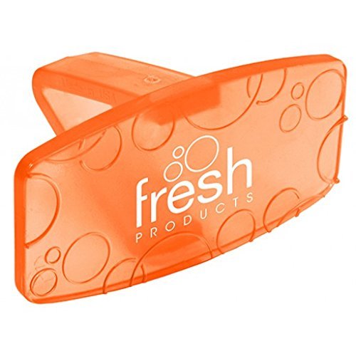 Eco Fresh Toilet Bowl Clip Mango Deodorizer - 12 Pack | Long-Lasting Bathroom Air Freshener for Toilet Tank | Eliminates Odors & Keeps Bathroom Smelling Fresh | Perfect for Home, Office & RV Use
