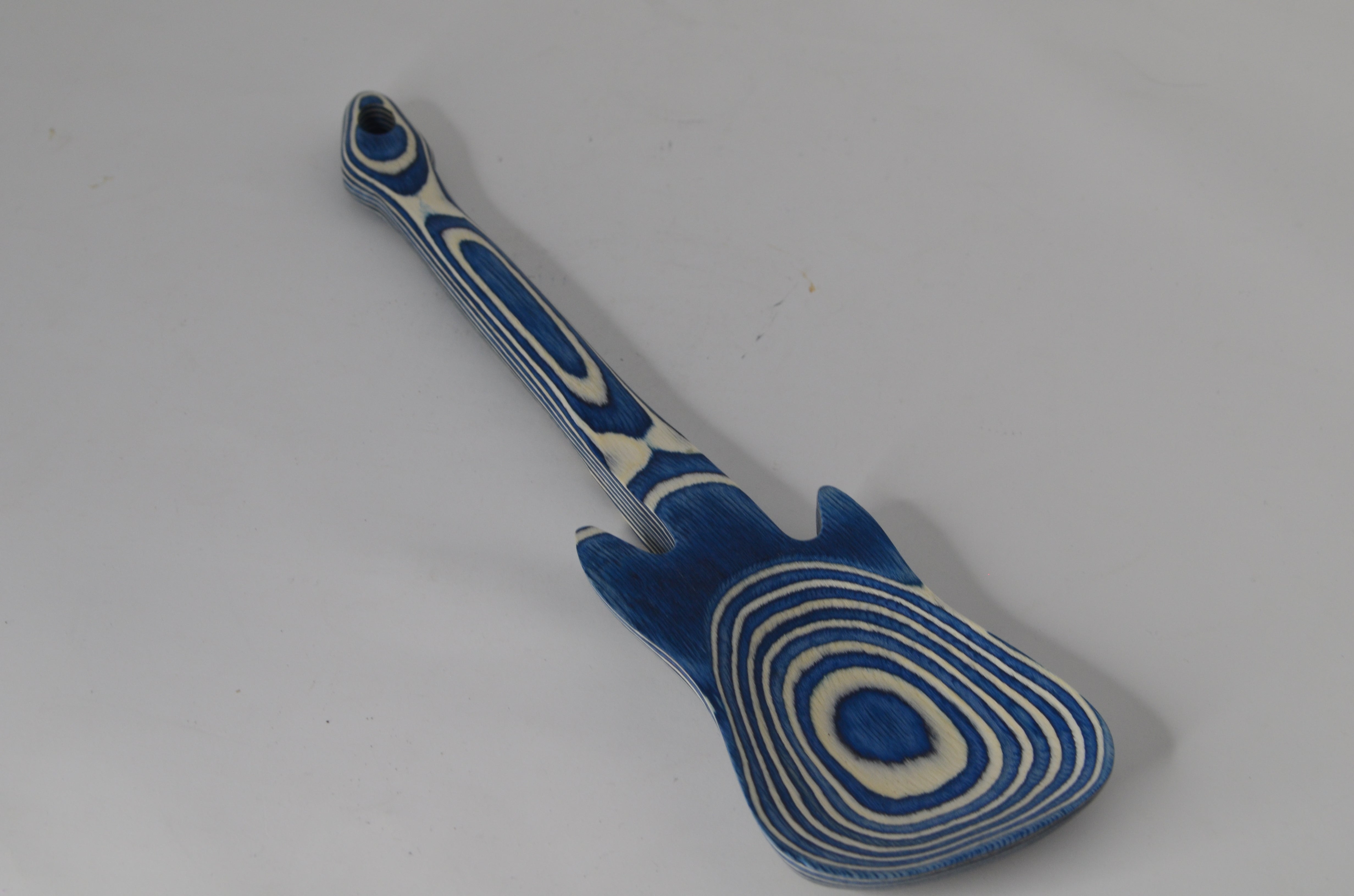 Pakka Wood Guitar Spatula - Premium Cooking Utensil for Baking, Grilling & Flipping - Ideal for Pancakes, Eggs & BBQ - Durable & Heat-Resistant Kitchen Tool