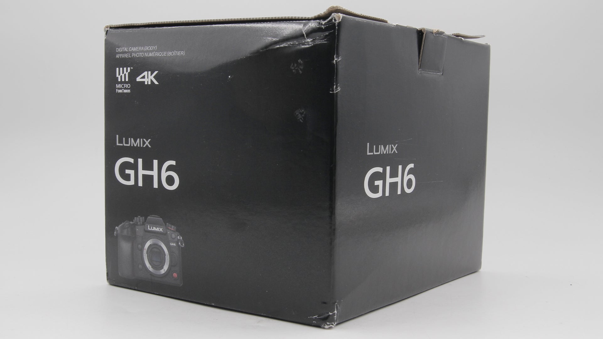 Open Box Panasonic Lumix GH6 Mirrorless Camera Body Only - Professional 4K Video & Photography for Vloggers, Filmmakers & Content Creators
