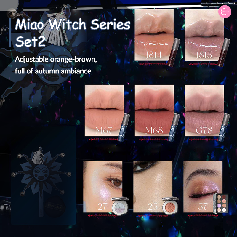 Girlcult Miao Witchcraft Series Wax Dye Gift Set - Perfect for Halloween Makeup, Cosplay & Gothic Beauty Looks