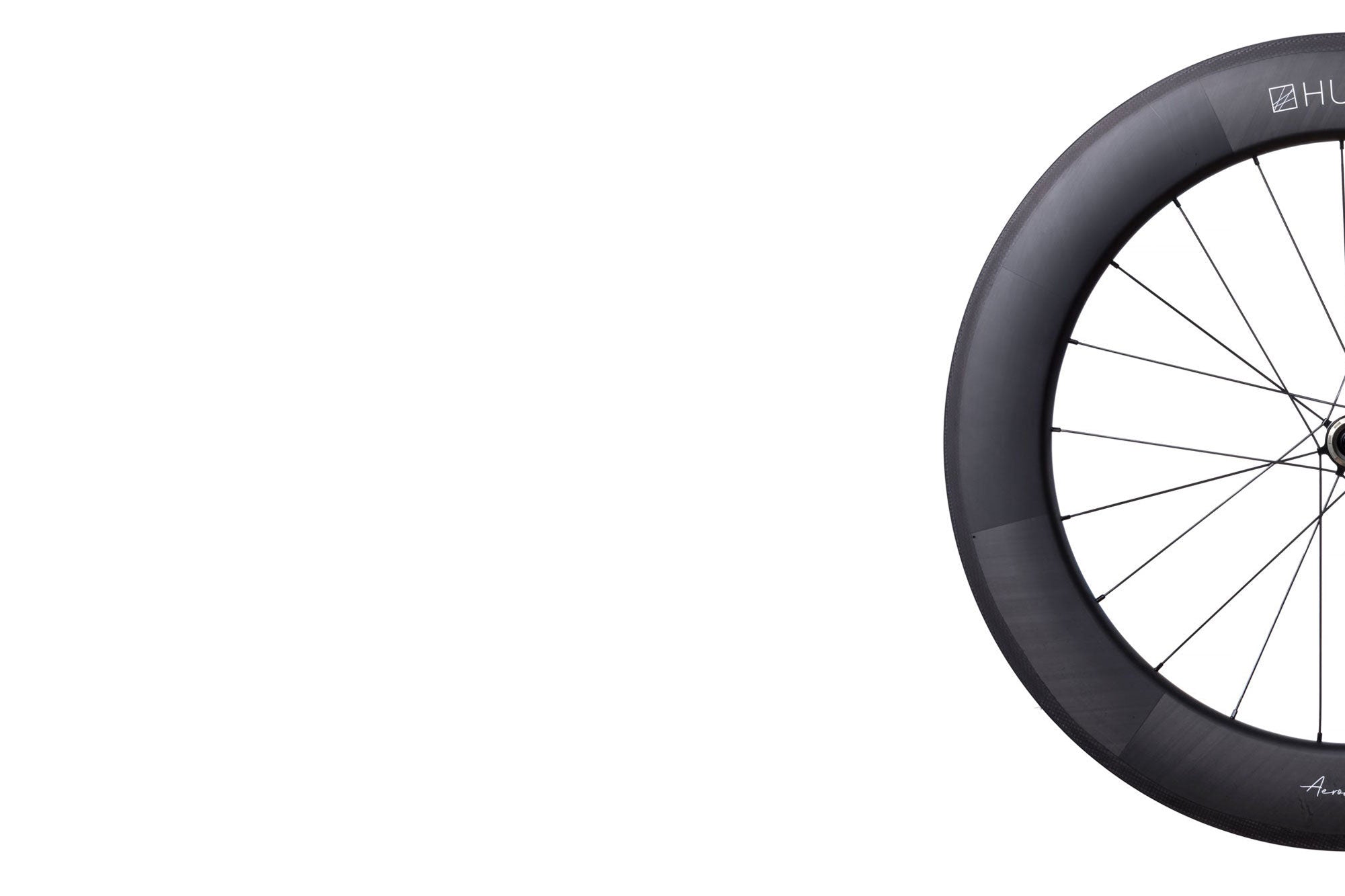 HUNT 82 Carbon Aerodynamicist Single Wheel - Lightweight Carbon Fiber Bike Wheel for Road Cycling & Triathlon - Perfect for Speed Racing & Endurance Training