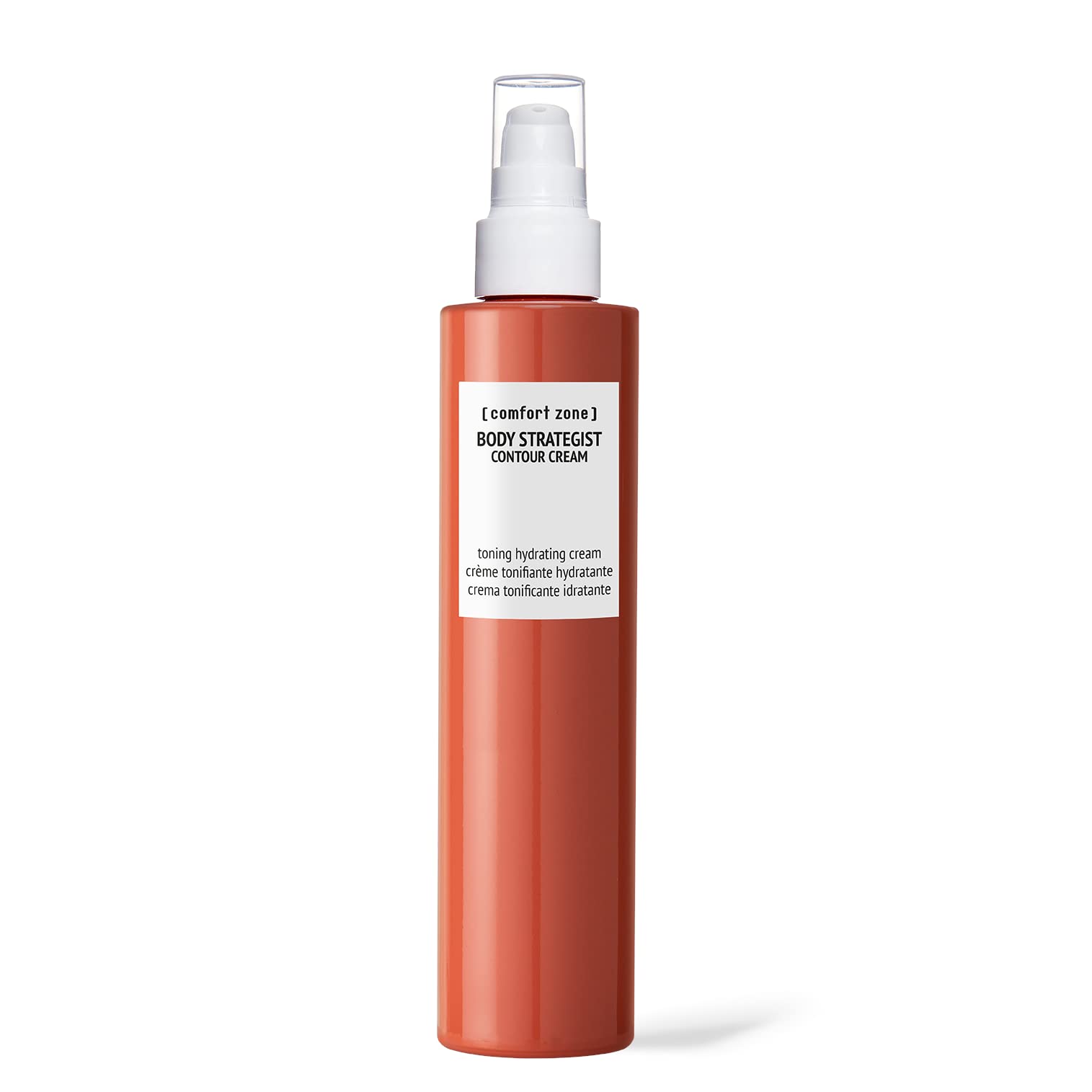 Comfort Zone Body Strategist Contour Cream 200ml - Firming & Slimming Body Cream for Cellulite Reduction - Perfect for Post-Workout Recovery & Spa-Like Body Treatments at Home