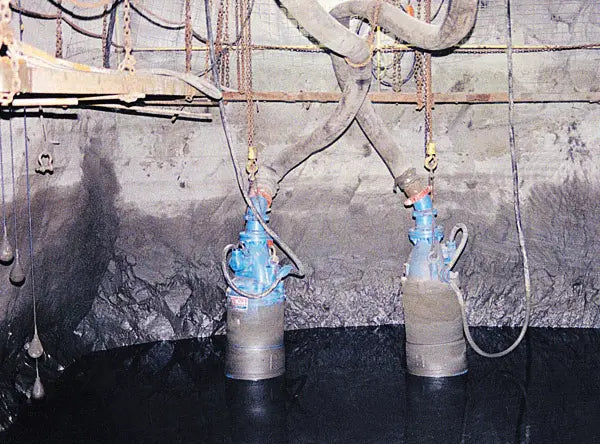 Tsurumi LH Series Submersible Cast Iron Drainage Pump - Heavy Duty 3 Phase Water Pump for Industrial, Construction & Flood Control Applications