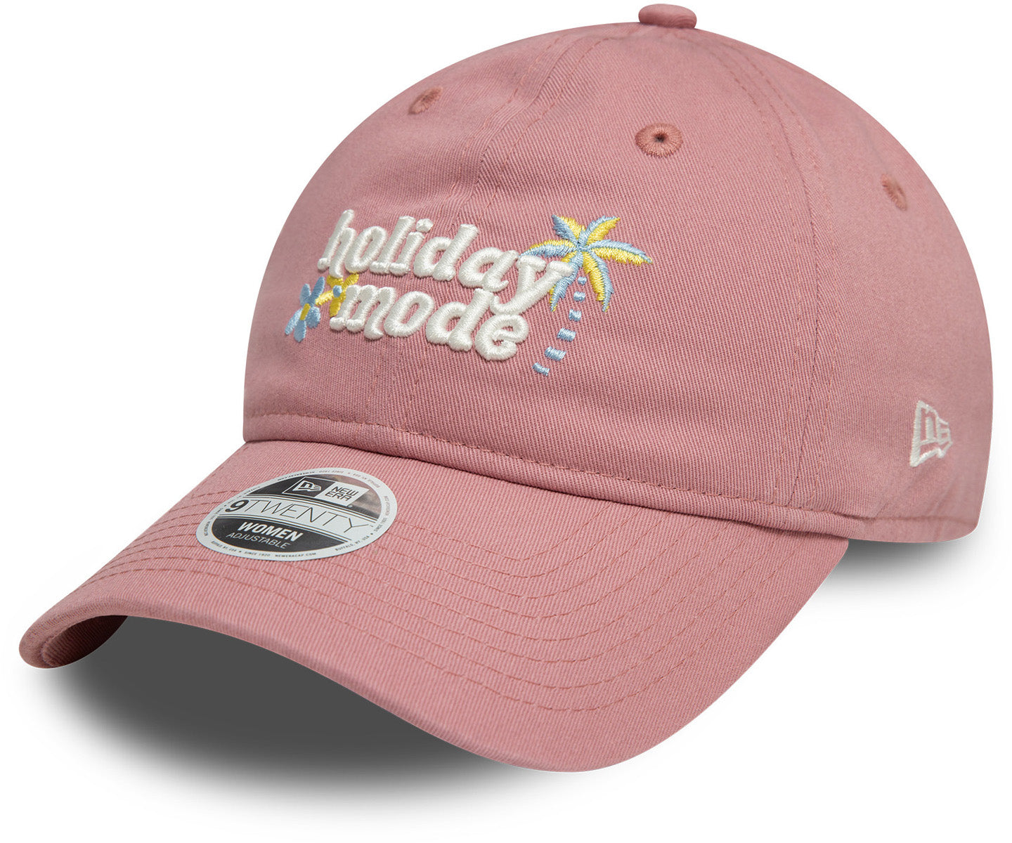 Women's New Era 9Twenty Holiday Mode Dusty Pink Baseball Cap - Perfect for Christmas Gifts, Festive Outfits & Casual Wear