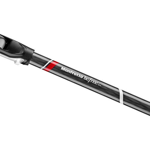 Manfrotto Befree Live Carbon Fiber Video Tripod Kit with Twist Leg Locks - Lightweight Travel Tripod for DSLR Cameras & Mirrorless Cameras - Perfect for Vlogging, Photography & Outdoor Shooting