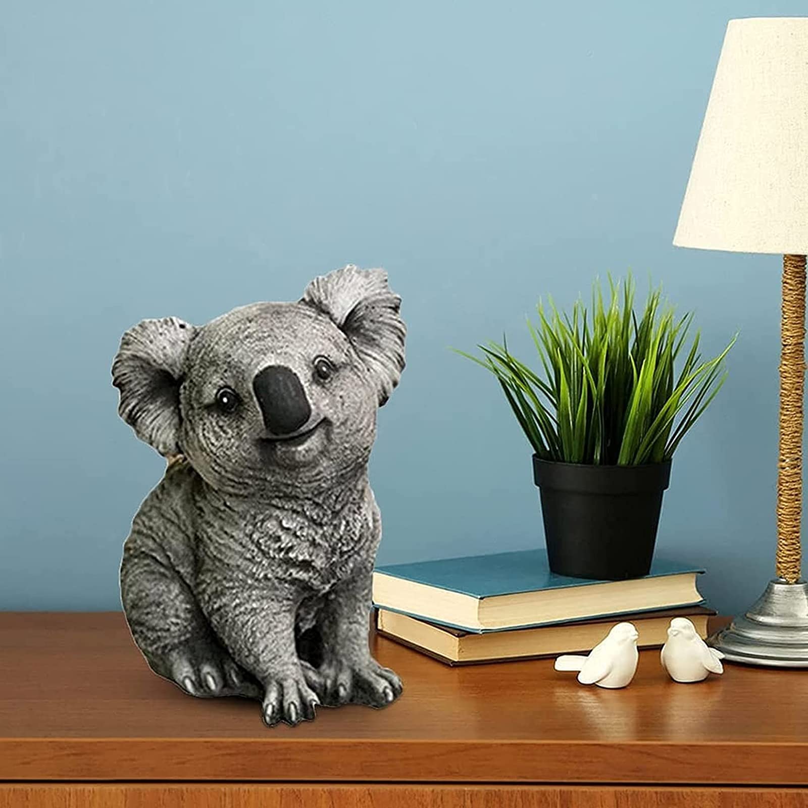 Koala Garden Statue - Cute Outdoor Animal Sculpture for Lawn, Patio & Yard Decor - Unique Handcrafted Garden Ornaments & Gift Ideas for Nature Lovers