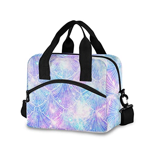 Galaxy Mermaid Scales - shoulder
