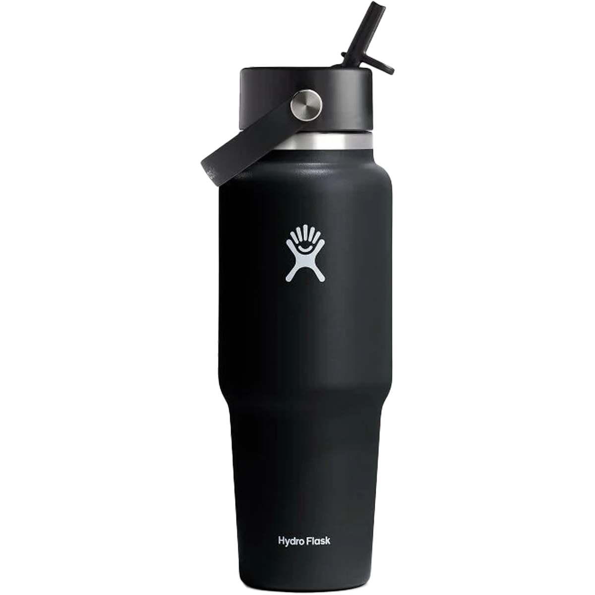 32 oz Wide Mouth Water Bottle with Flexible Straw - Leak Proof, BPA Free, Ideal for Gym, Hiking & Travel - Insulated Stainless Steel Thermos for Hot & Cold Drinks
