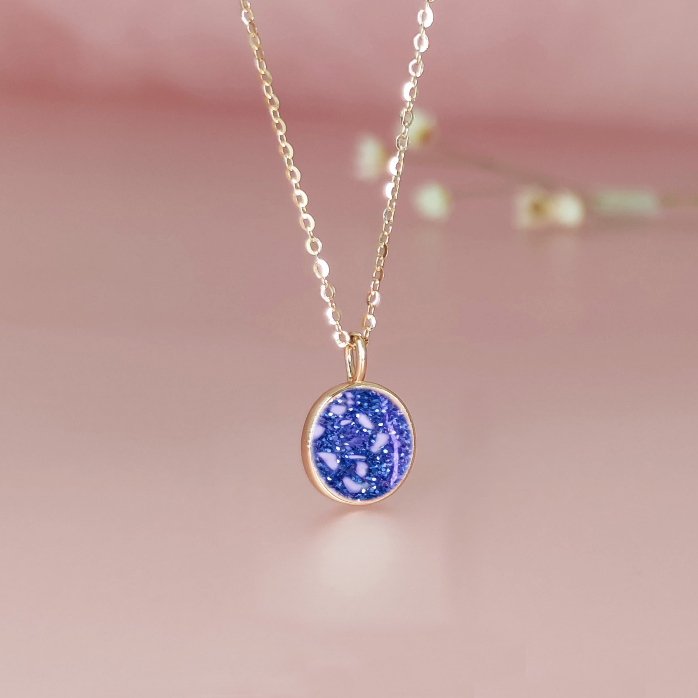 Life Circle Memorial Ashes Necklace for Loved Ones - Cremation Jewelry Keepsake for Ashes - Perfect for Remembrance, Funerals & Special Occasions