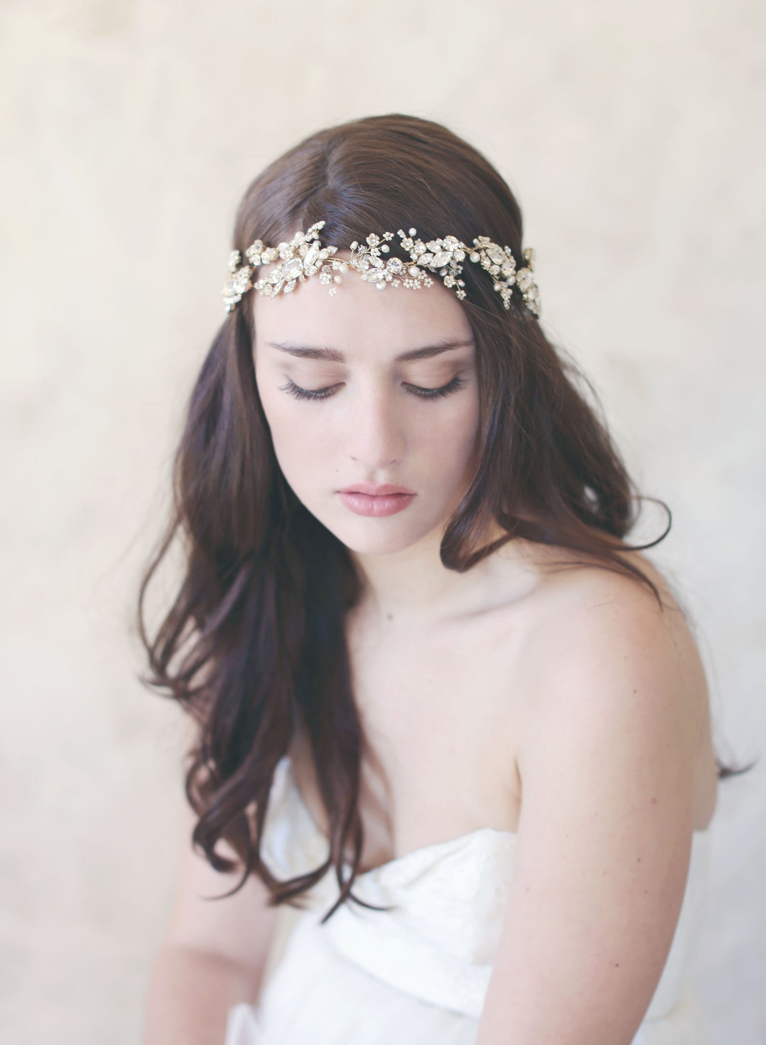 Elegant Crystal Dazzle Ornate Headband for Women - Style #519 | Wedding, Prom, Party Hair Accessories