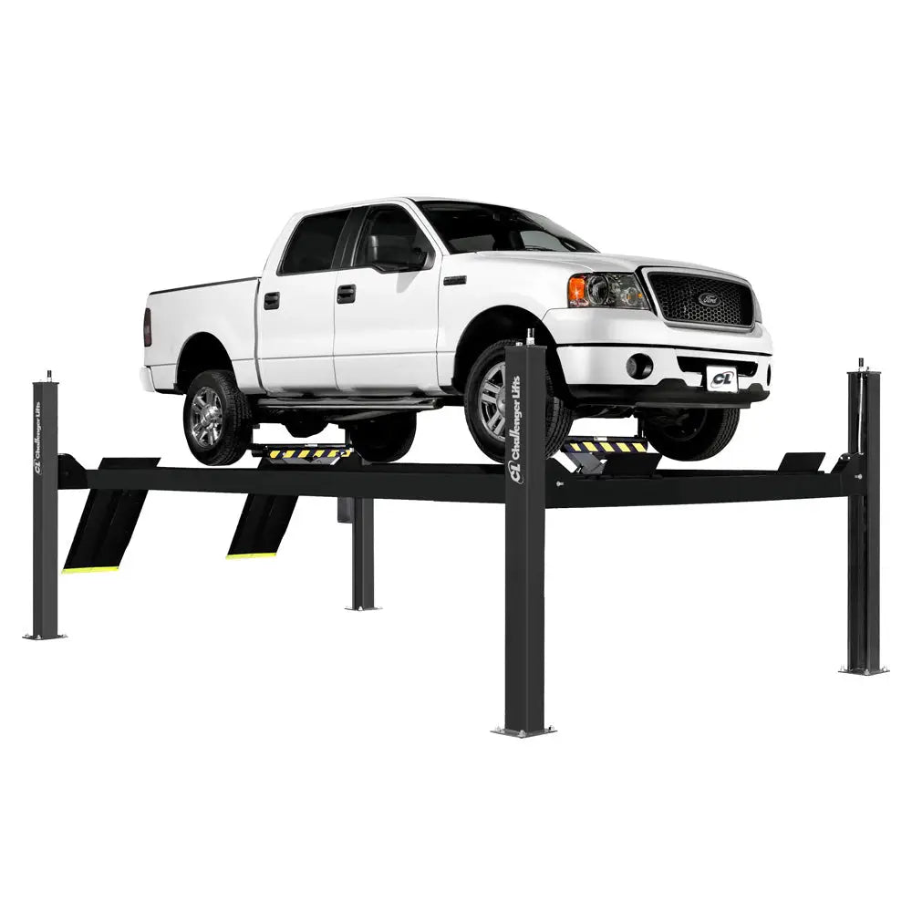 Challenger 4P14 4 Post Car Lift - 14,000 lbs Capacity for Auto Repair Shops & Home Garages | Heavy Duty Vehicle Hoist for SUVs, Trucks & Sedans
