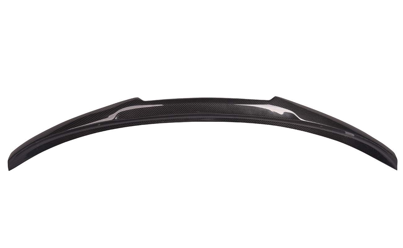 Bapmic Carbon Fiber Rear Trunk Spoiler Wing for BMW F10 5 Series Sedan 2009-2017 - High Performance Aero Upgrade for Sporty Look & Better Stability