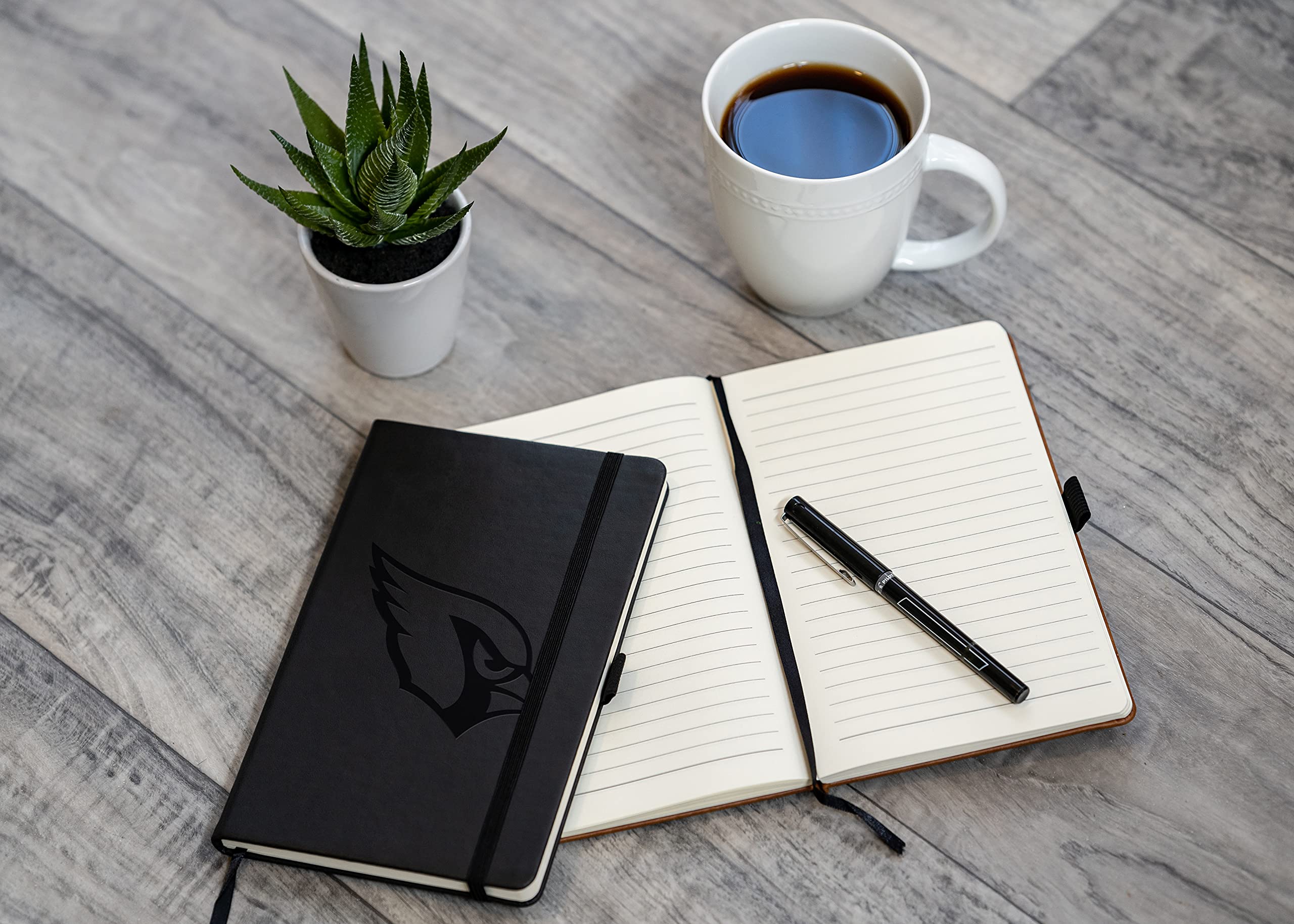 NFL Arizona Cardinals Laser-Engraved Notepad - Premium Football Team Memo Pad for Office, Home & Gameday Use - Perfect Gift for Cardinals Fans