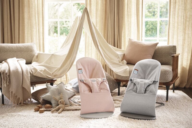 BabyBjörn Bliss Bouncer - Premium Baby Rocker Chair with Ergonomic Design, Soft Fabric & Adjustable Positions | Perfect for Newborns & Infants | Ideal for Nursery, Living Room & Travel Use