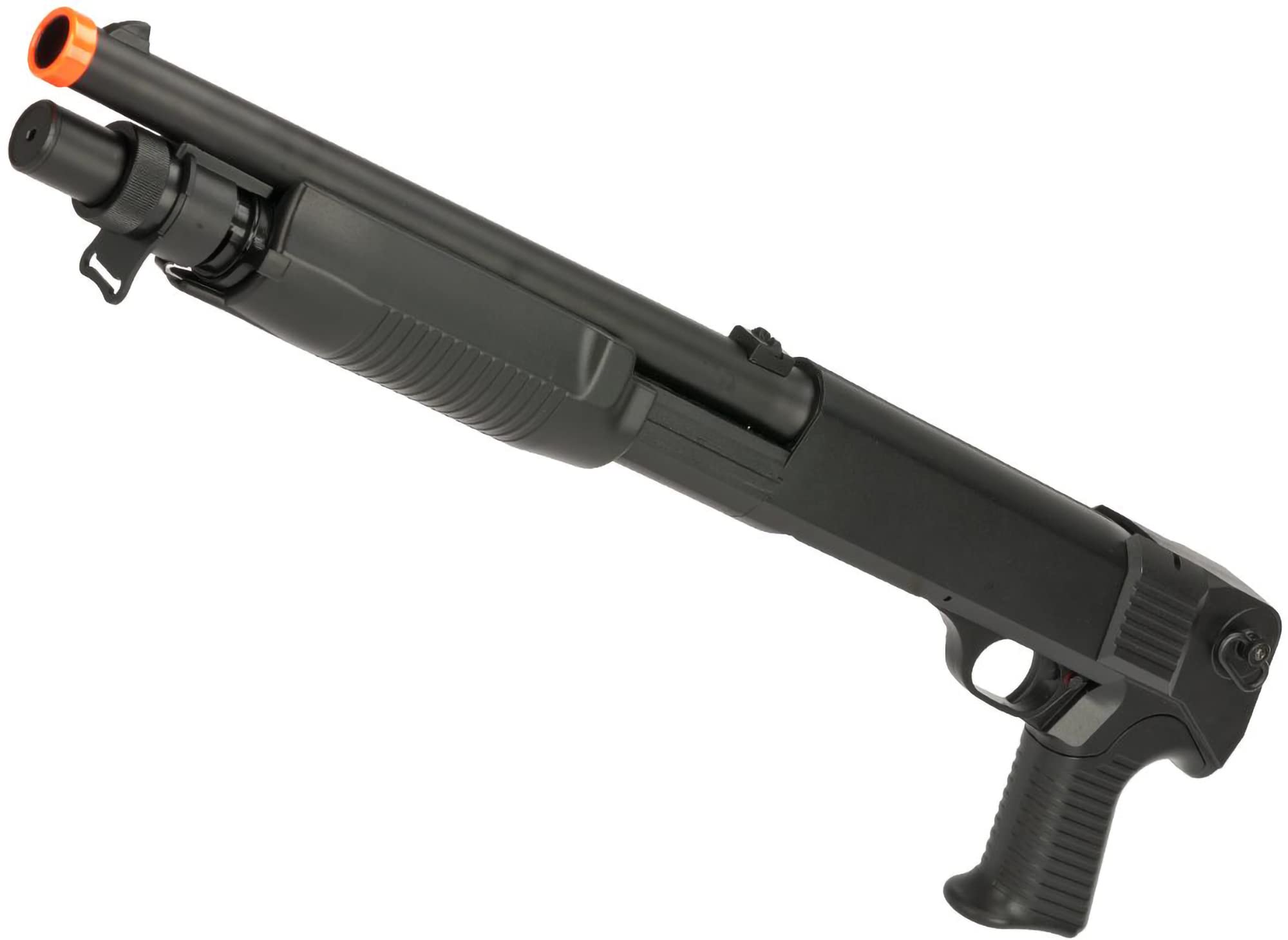 CYMA Sport M3 3-Round Burst Airsoft Shotgun with Multi-Shotshell Loading | Pistol Grip Design | Perfect for CQB, Backyard Battles & Airsoft Training
