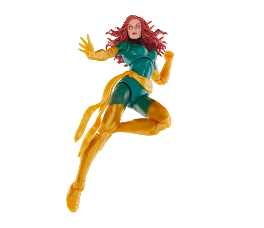 Jean Grey with Phoenix Force X-Men Marvel Legends Series Deluxe 6-Inch Action Figure - Collectible Toy for Marvel Fans, Superhero Display & Comic Book Scenes