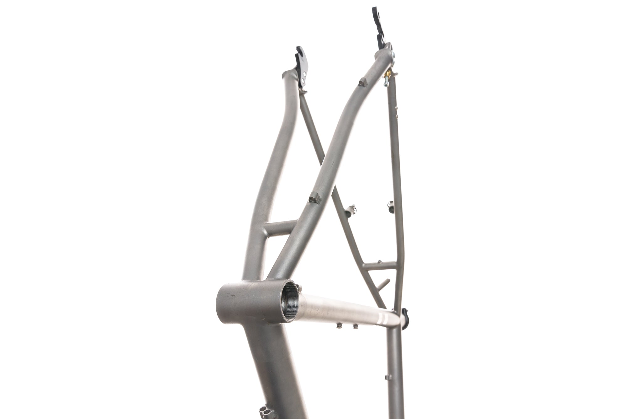 Alchemy Custom Titanium 55cm Road Bike Frameset - Lightweight & Durable Cycling Frame for Road Racing & Endurance Rides