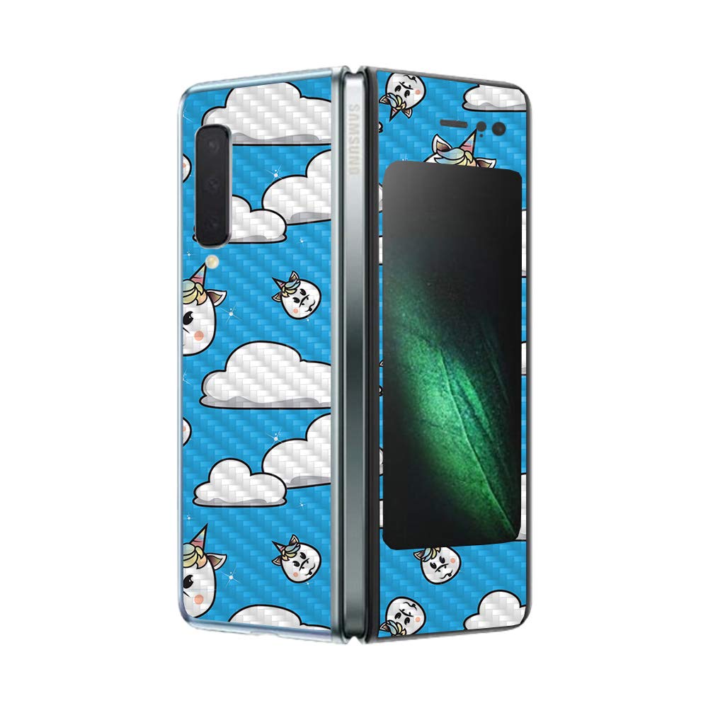 Carbon Fiber Skin for Samsung Galaxy Fold | Durable & Easy to Apply | for Work & Travel