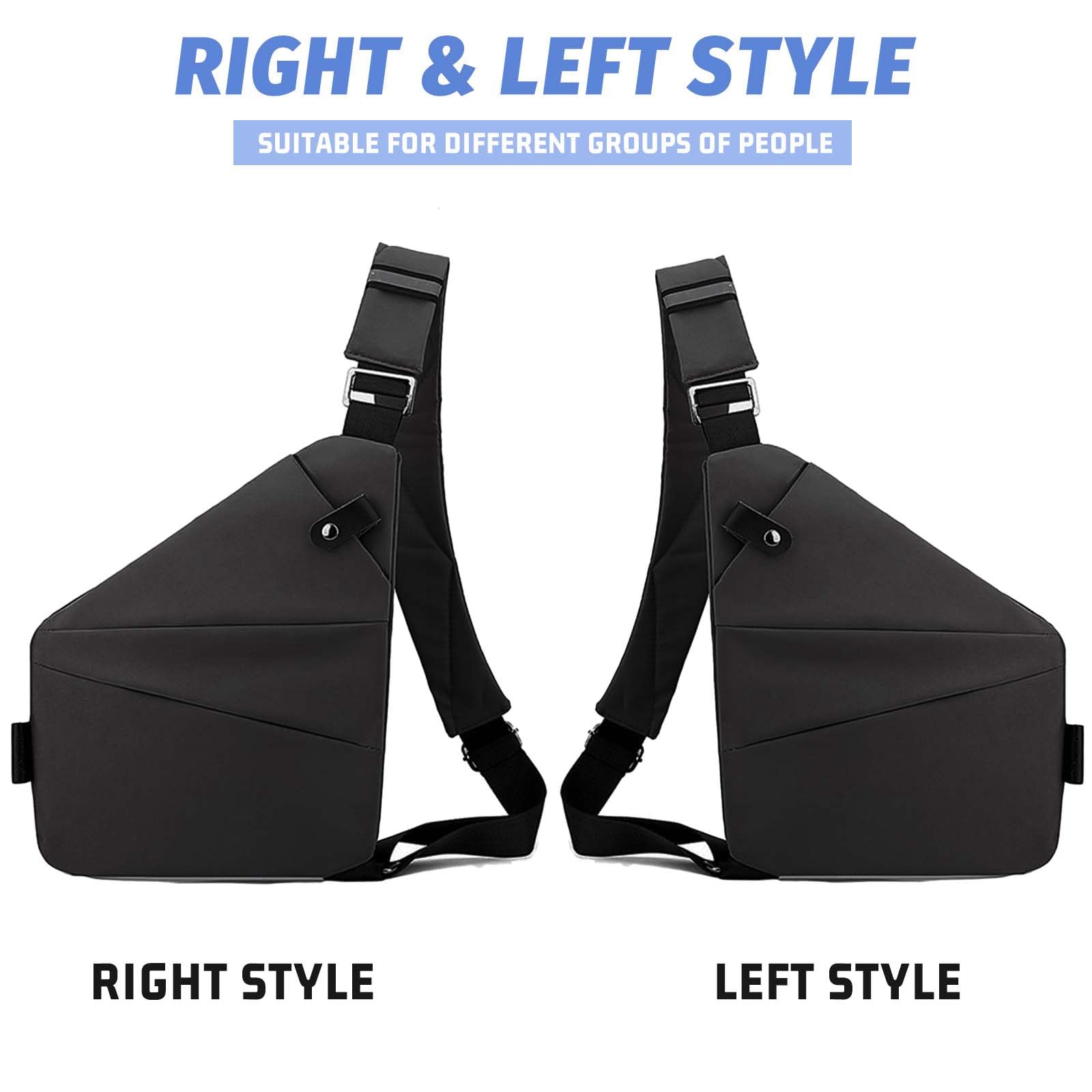 Wander Plus Anti-Theft Travel Sling Bag for Women & Men - Secure Crossbody Bag with RFID Protection - Perfect for Commuting, Sightseeing & Daily Use