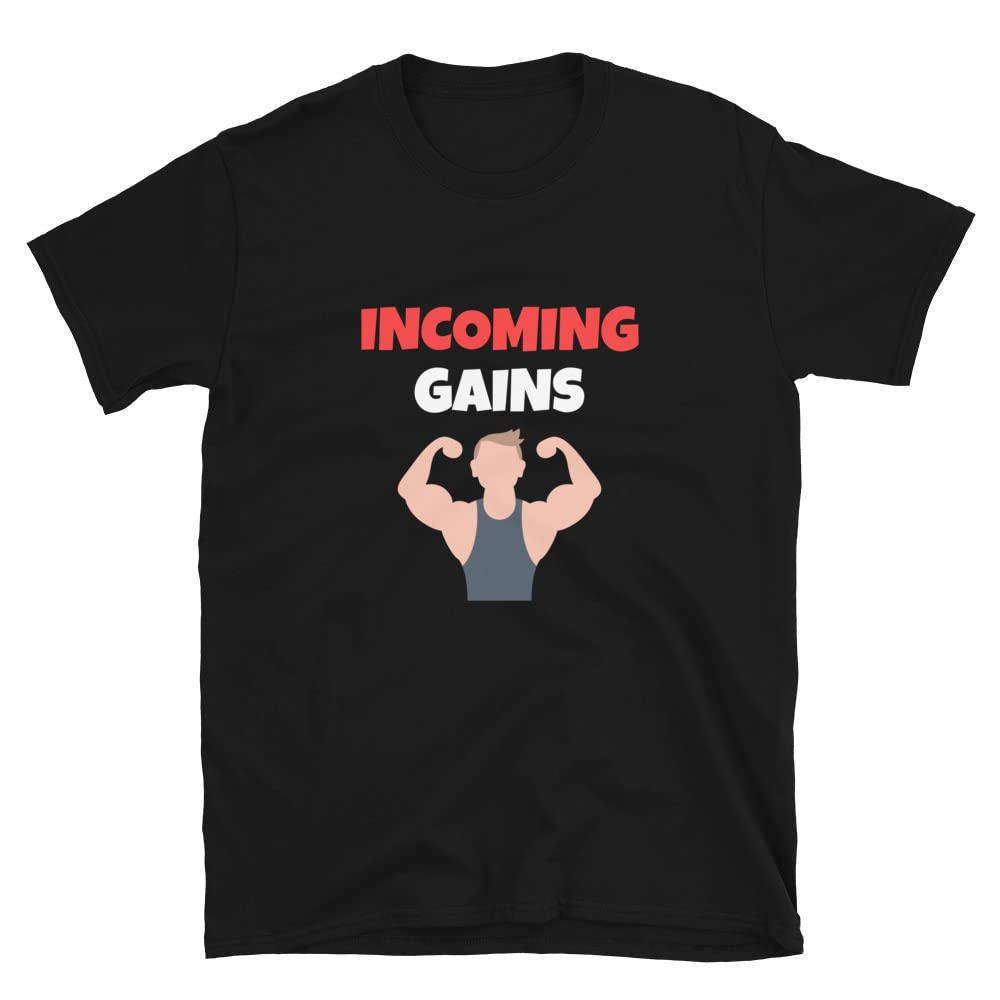 Gym Man Unisex Workout T-Shirt for Men & Women - Comfortable Fitness Apparel for Gym, Running & Training