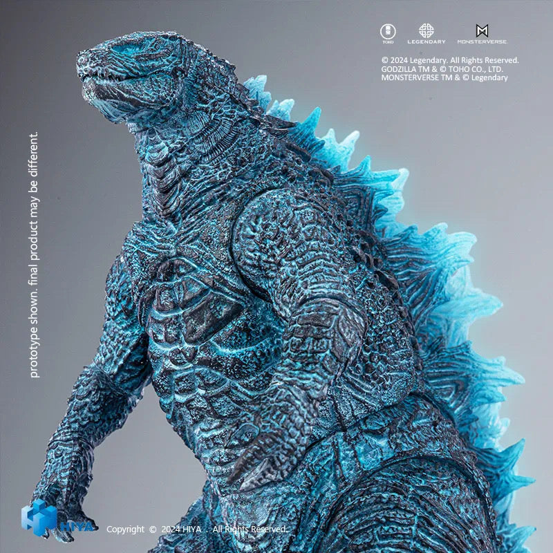 HIYA 7-inch 18cm Godzilla x Kong The New Empire Energized Godzilla Action Figure - Collectible Movie Toy for Display & Play | Perfect for Fans, Gift Giving & Home Decor