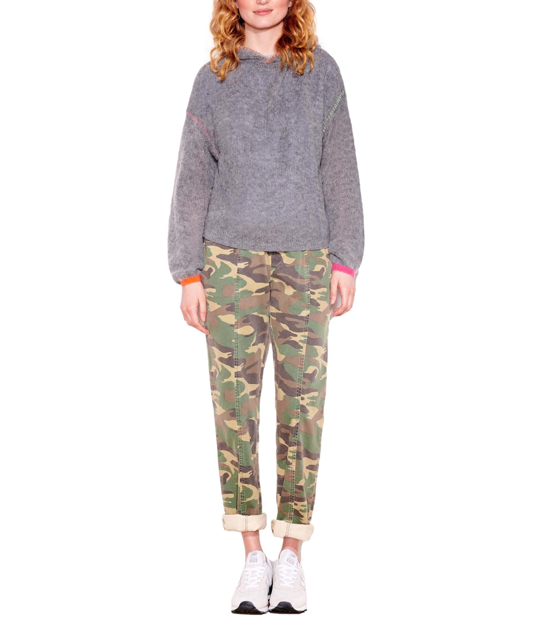 SUNDRY POP Embroidered Oversized Hoodie for Women - Trendy Streetwear, Cozy Pullover Sweatshirt - Perfect for Casual Outfits, Loungewear & Winter Fashion