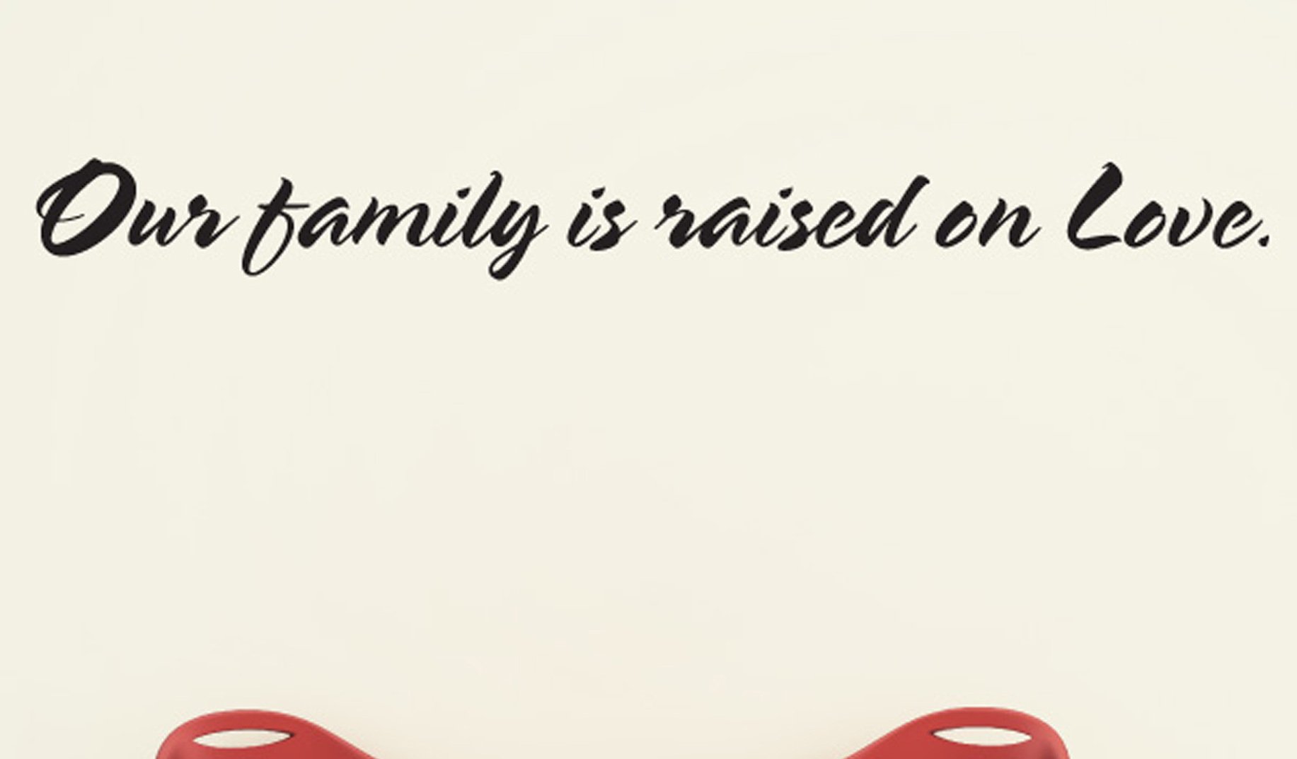 Our Family is Raised On Love
