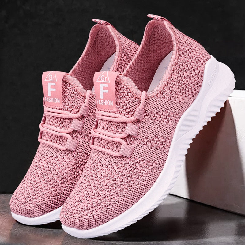 Women's Air Mesh Breathable Walking Shoes - Lightweight Comfort for Walking, Running & Travel - Perfect for Daily Wear, Gym & Outdoor Activities