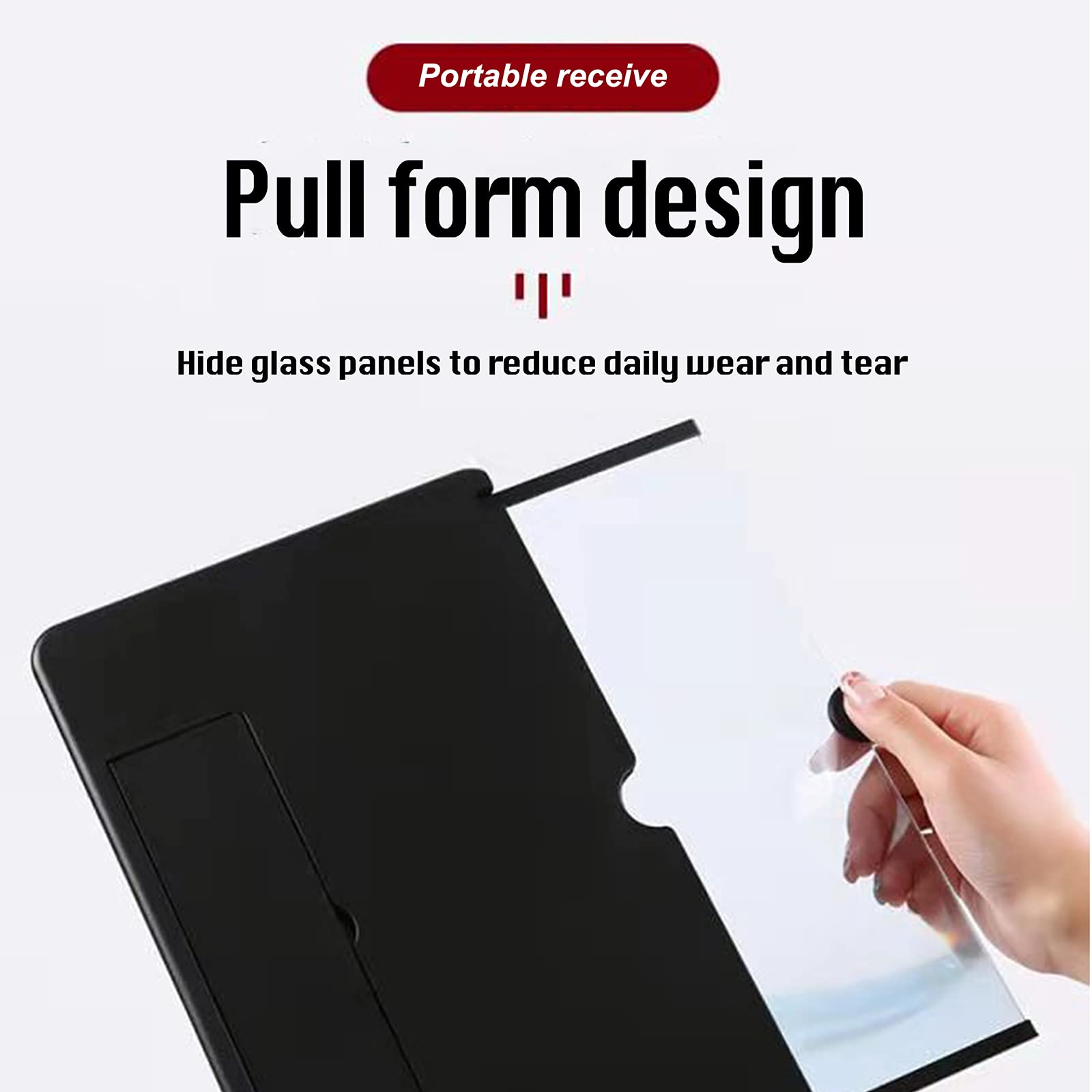 18 Inch 3D HD Screen Magnifier for Smartphones - Portable Phone Screen Amplifier for Movies, Videos & Gaming - Universal Fit for All Phones - Perfect for Home Entertainment & Travel Use