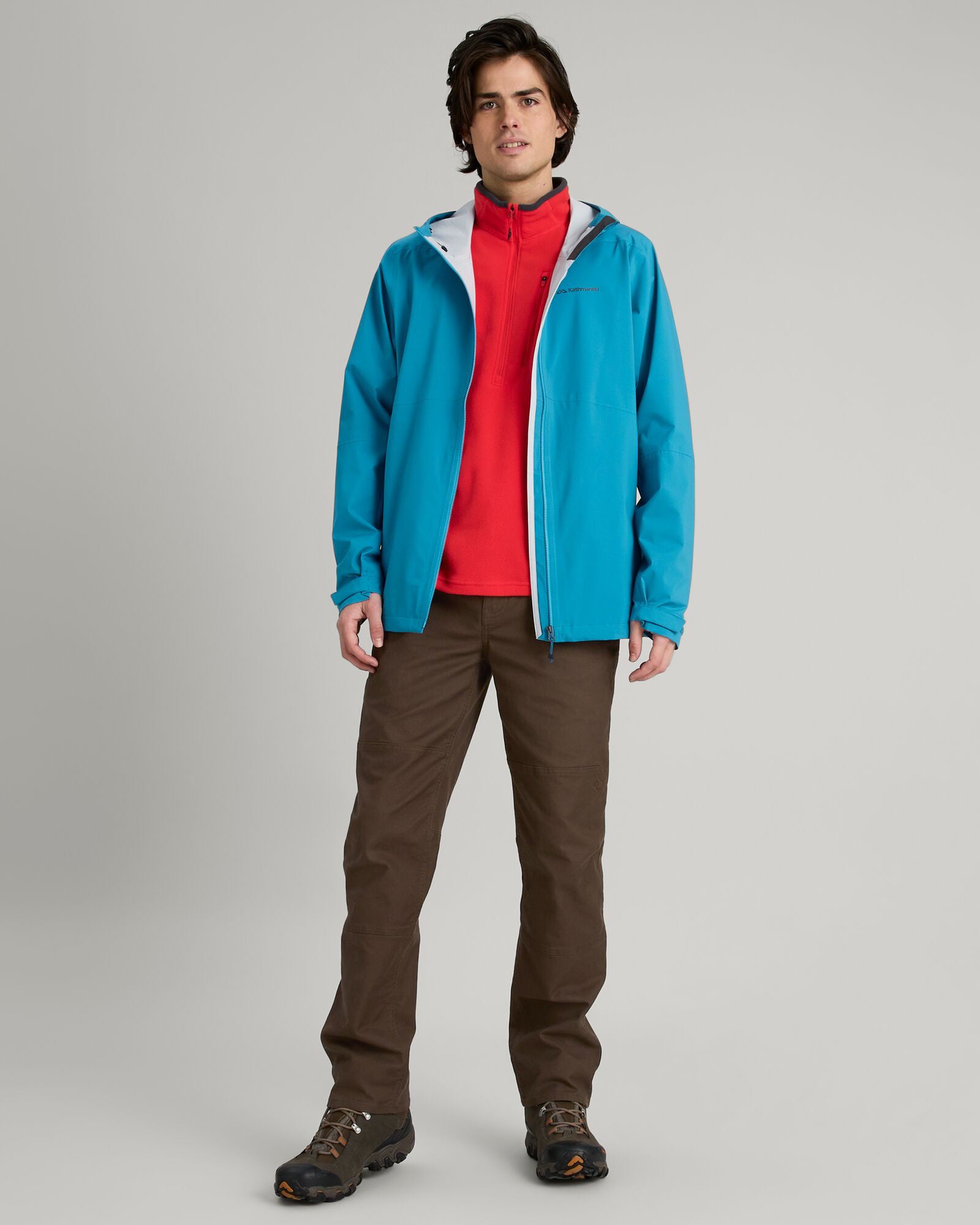 Men's Waterproof Trailhead Stretch 2.5 Layer Rain Jacket - Lightweight Hiking & Outdoor Raincoat for Camping, Backpacking & Mountain Adventures