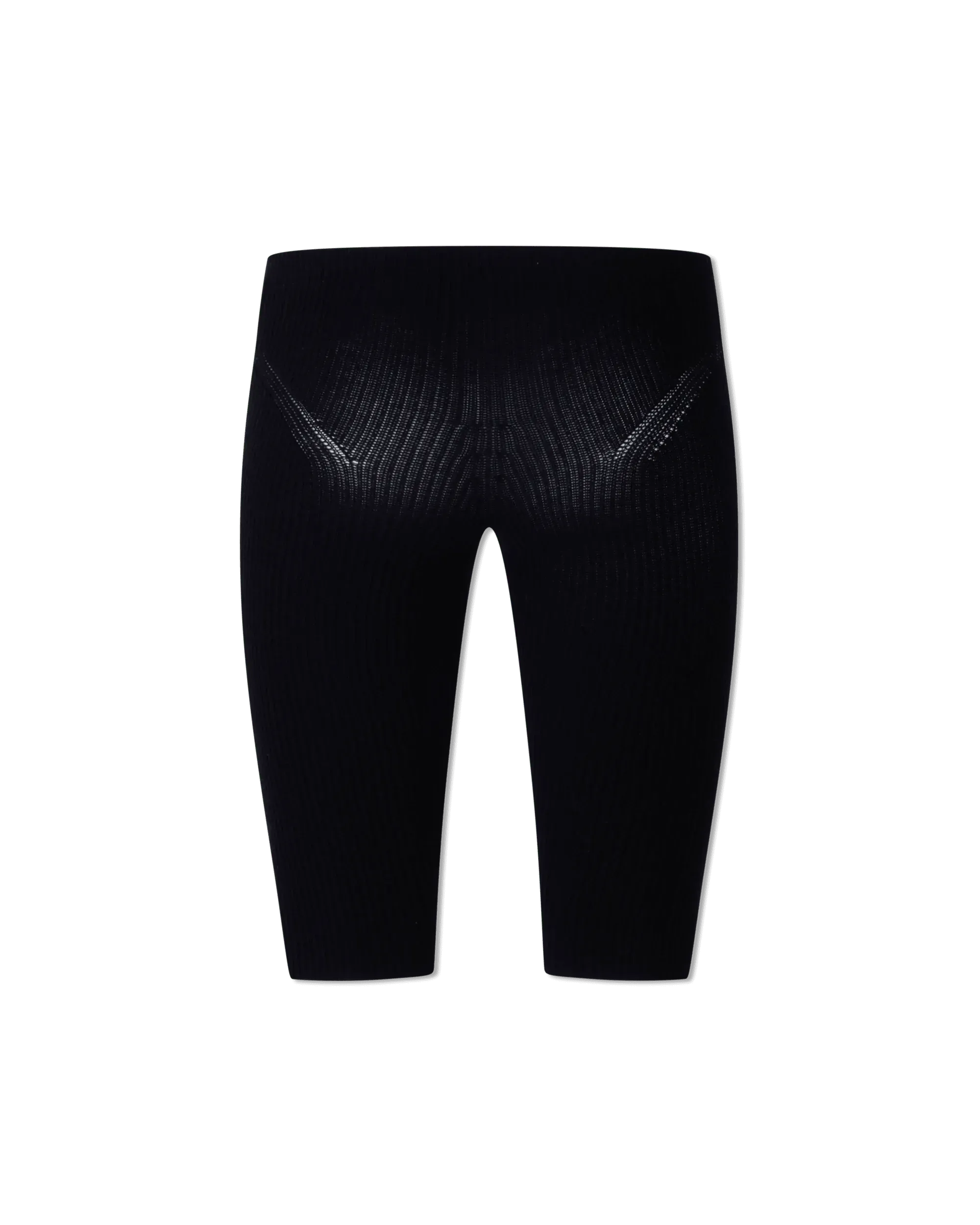 Stylish Arancia Rib Knit Biker Shorts for Women - High Waist Yoga Workout Shorts - Perfect for Gym, Running, Cycling & Lounge Wear