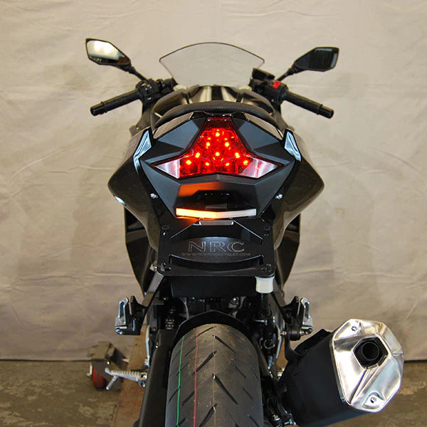 Kawasaki Ninja 400 Fender Eliminator Kit (2018-2023) - Rear License Plate Bracket - Easy Installation for Motorcycle Customization & Clean Look