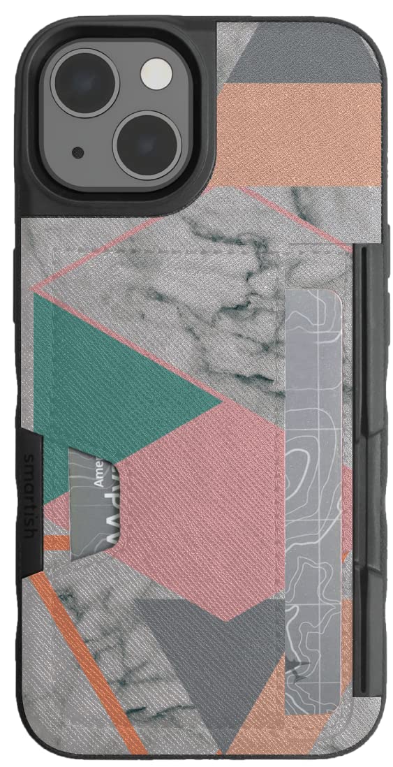 Smartish Gotye Attention iPhone 13 Wallet Case - Slim Protective Kickstand Credit Card Holder | Compatible with iPhone 13 | Perfect for Everyday Use, Travel & Hands-Free Viewing