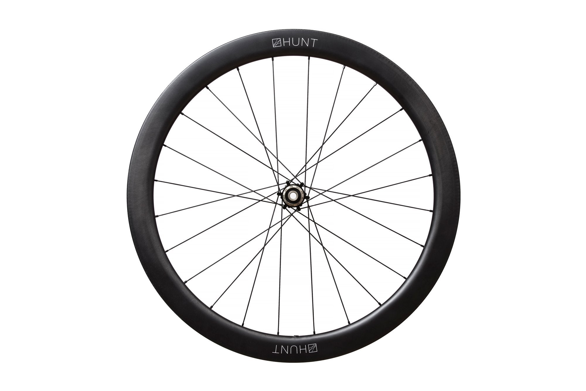 RE:NEW HUNT 4050 Carbon Aero Disc Wheelset - Lightweight 50mm Deep Carbon Road Bike Wheels for Speed & Performance | Perfect for Road Racing, Triathlons & Endurance Cycling