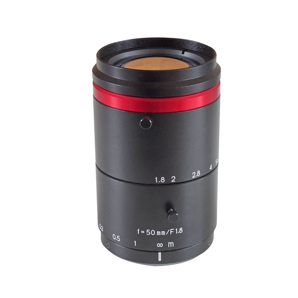 LM50FC24M 1.1 24MP 50mm F1.8 C Mount Lens for DSLR Cameras - High Resolution Prime Lens for Portrait, Street & Low Light Photography