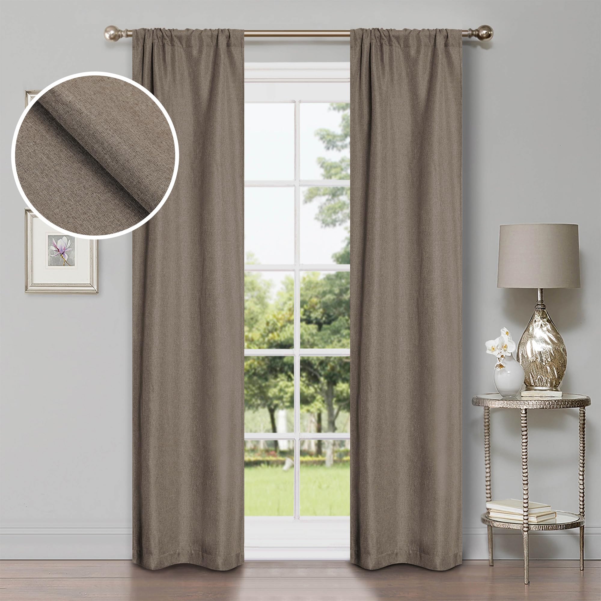 Premium Blackout Curtains Set of 2 - 26