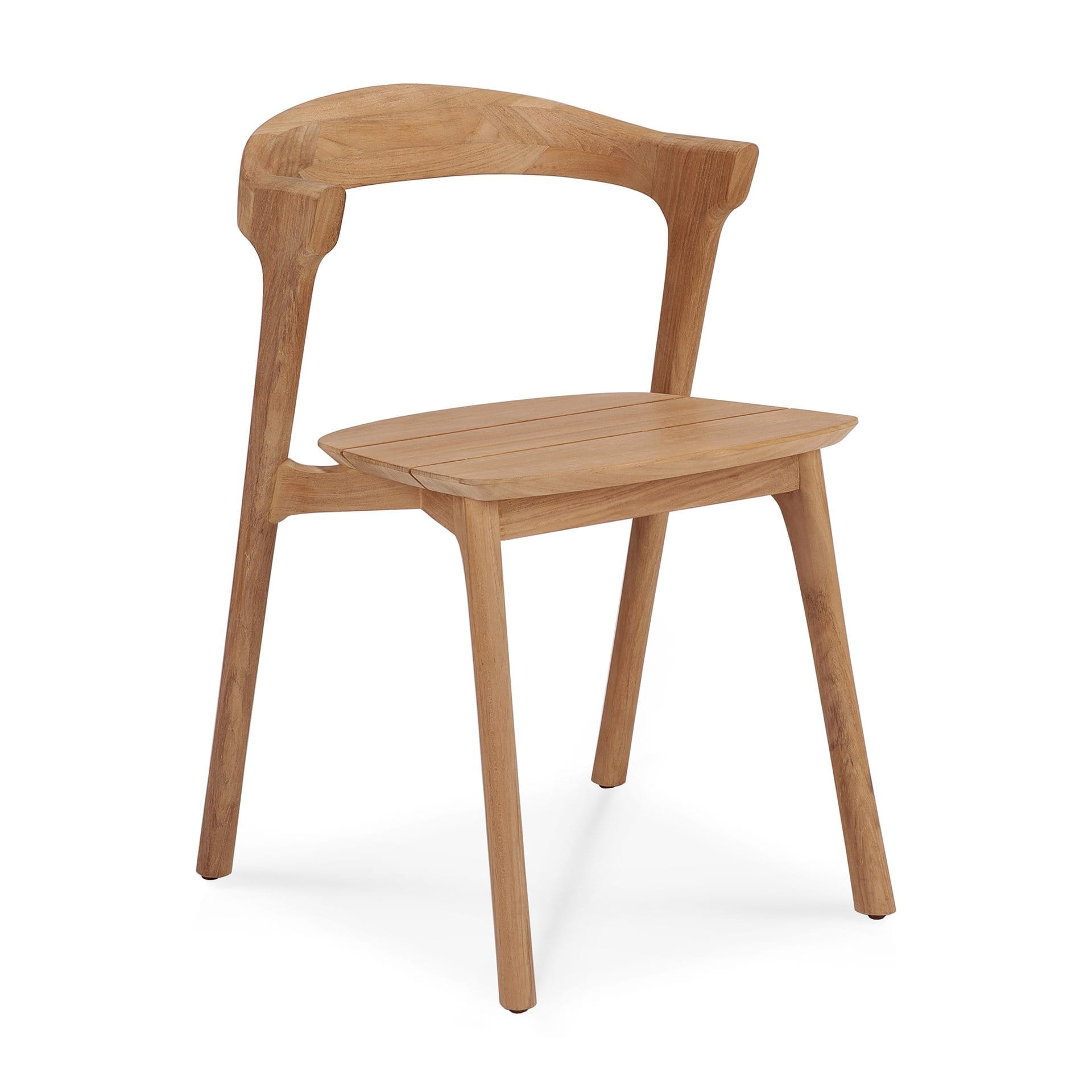 Premium Teak Outdoor Dining Chair - Weather-Resistant & Durable Patio Furniture for Garden, Poolside & Backyard Dining