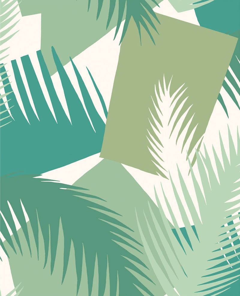 Cole and Son Deco Palm Wallpaper - Premium Botanical Design for Living Room, Bedroom & Home Decor | 105/8037